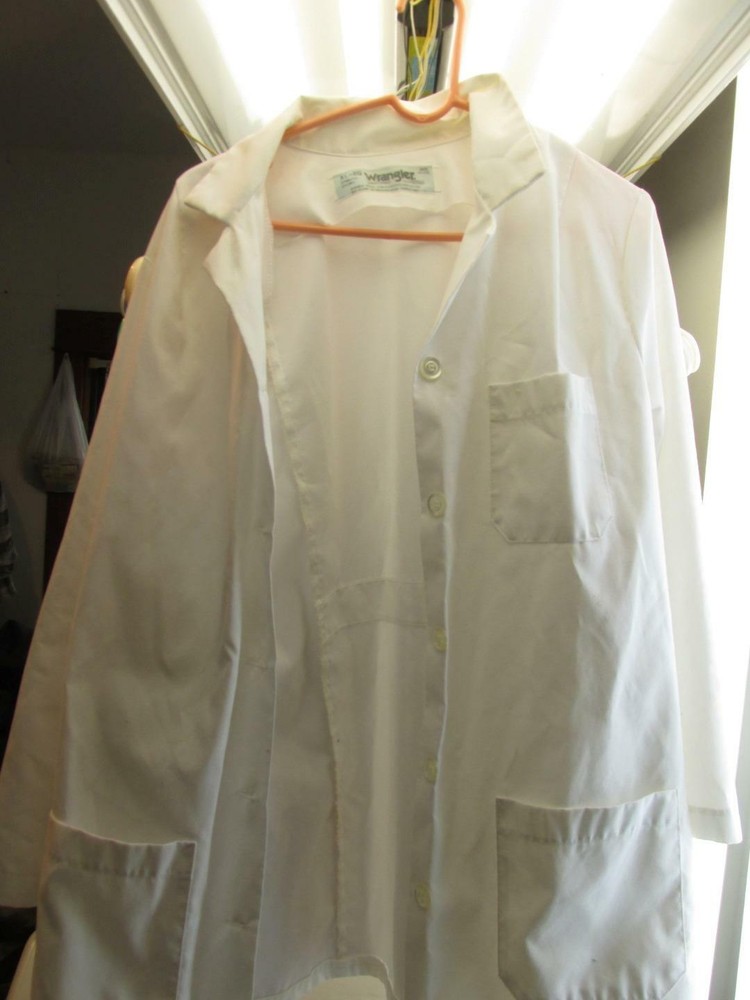 Wrangler XL Reg White Lab Coat