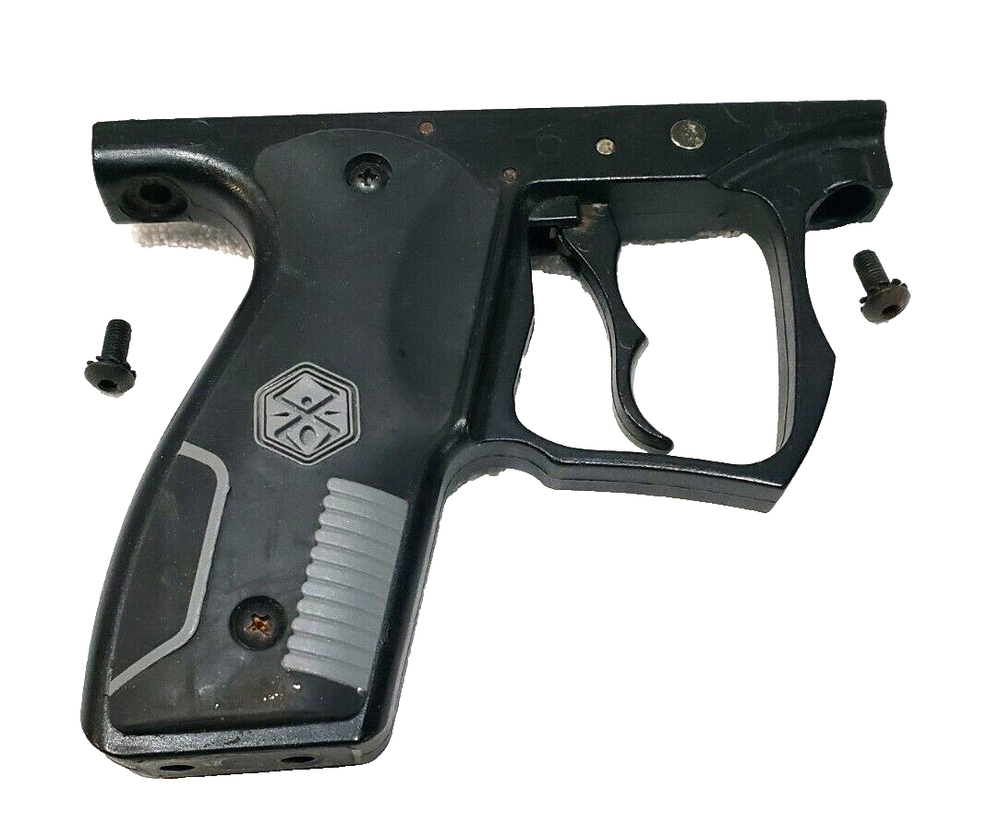 Spyder Paintball Gun New Style Gray Highlight Mechanical Trigger Grip Frame