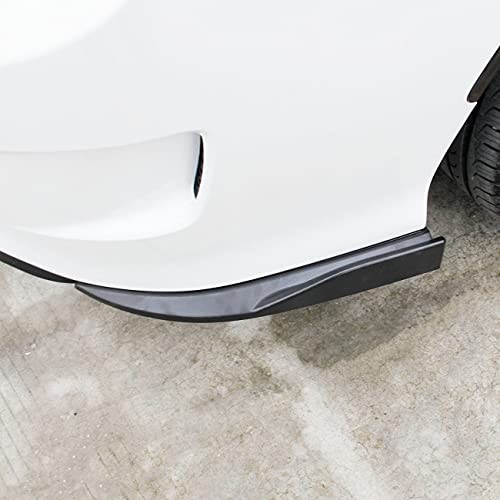Car Rear Bumper Spoiler Bumpers Lip Diffuser Splitter Protector for Matt Black