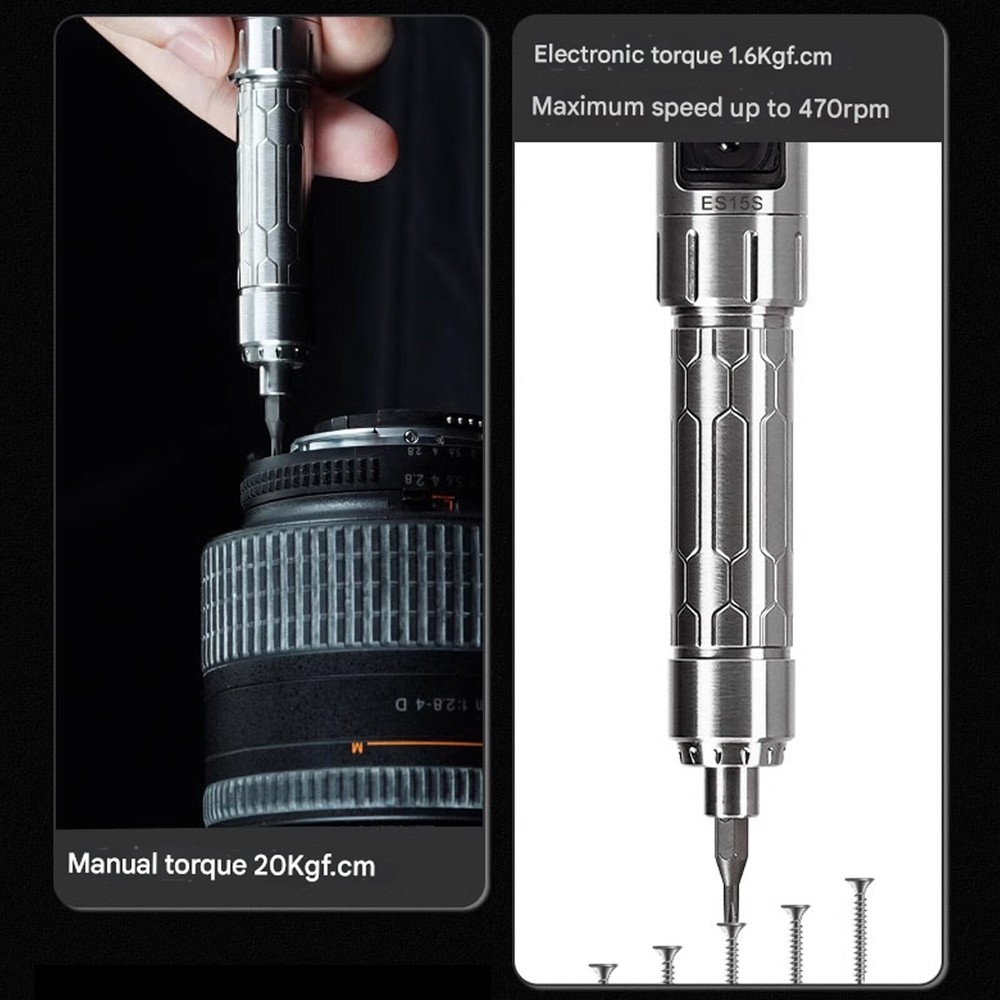 MINIWARE ES15S Electric Screwdriver Motion Control Intelligent Screws DriverzI
