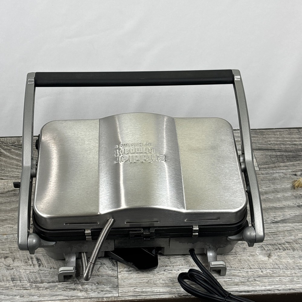 Cuisinart Griddler Compact Grill (Model GR-35) - Brushed Stainless Steel