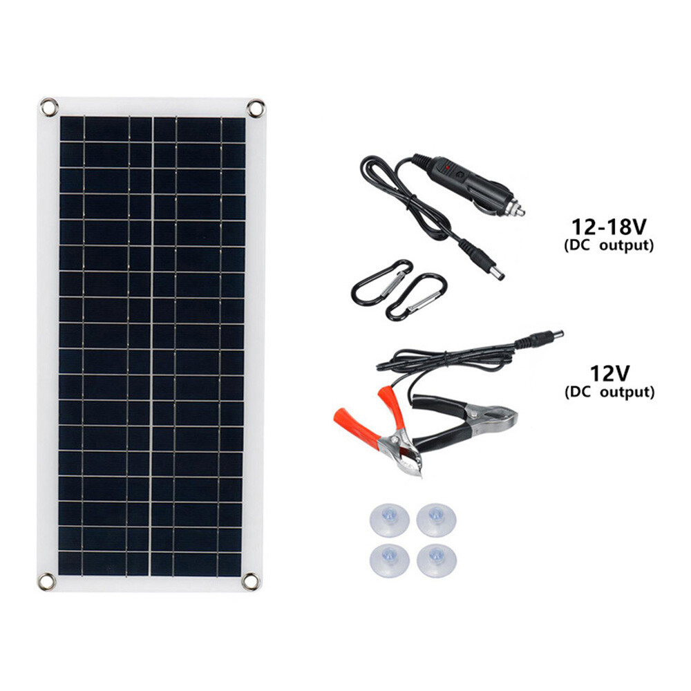 1000 Watts Solar Panel Kit 100A 12V Battery Charger w/ Controller Caravan Boat