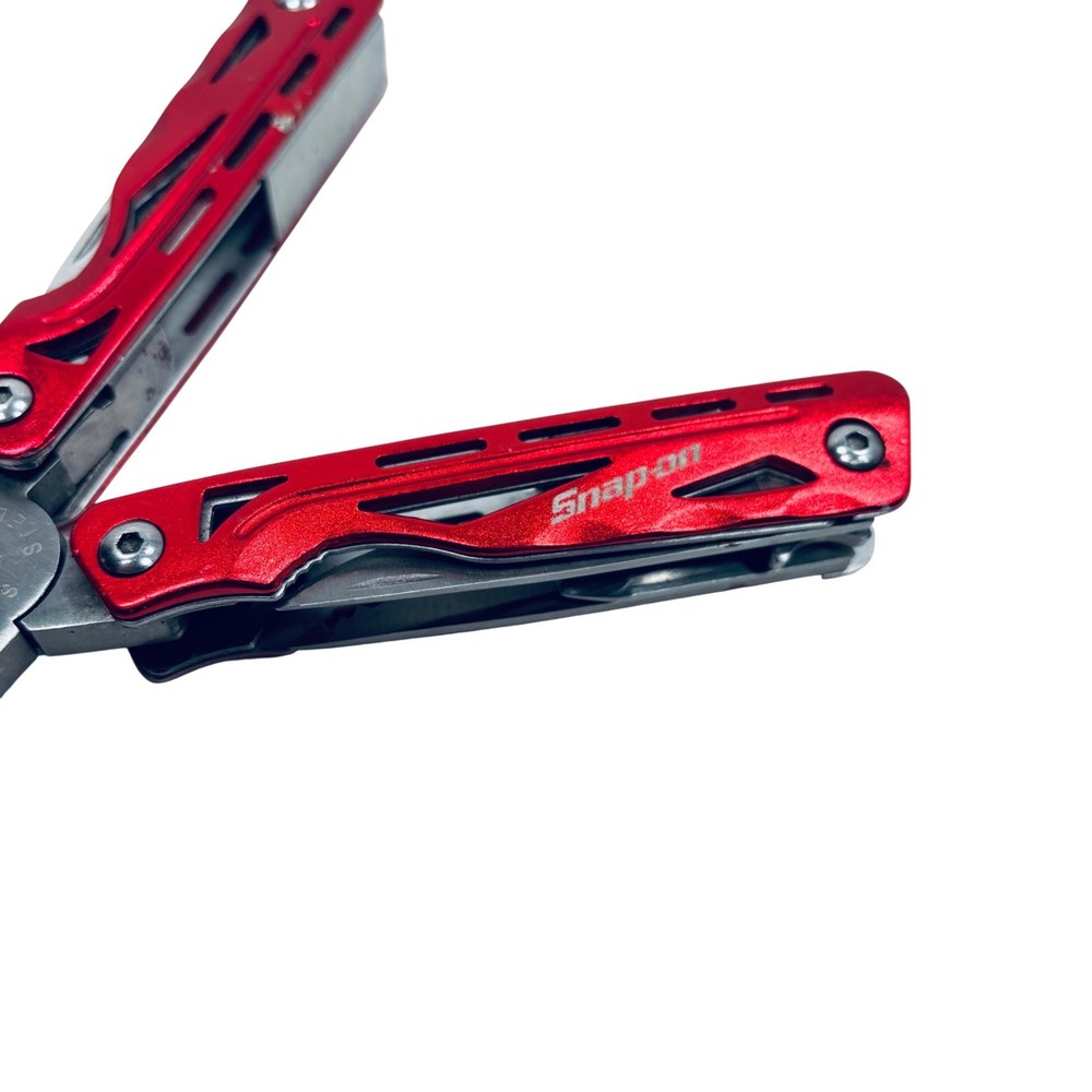 Snap-on Tools 164 Stainless Steel Multi Tool Red