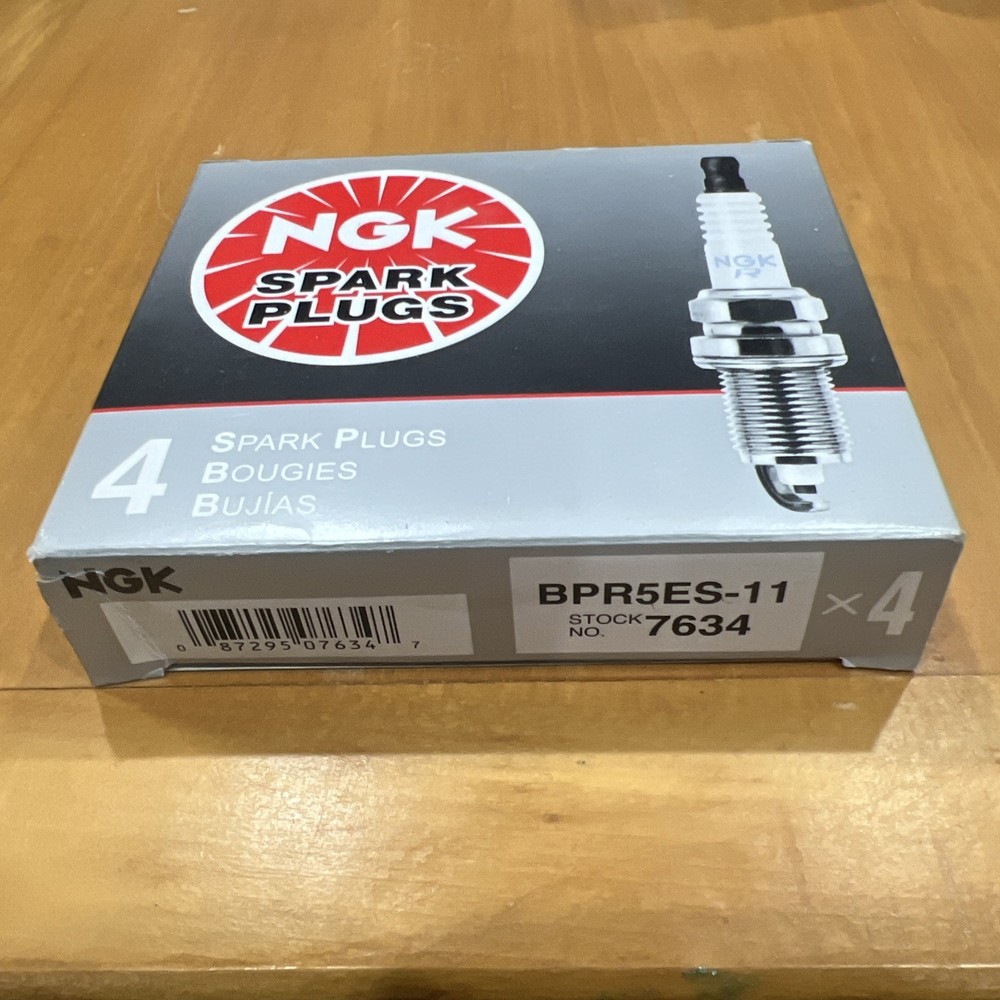 NGK Spark Plugs  #7634  4 Pack
