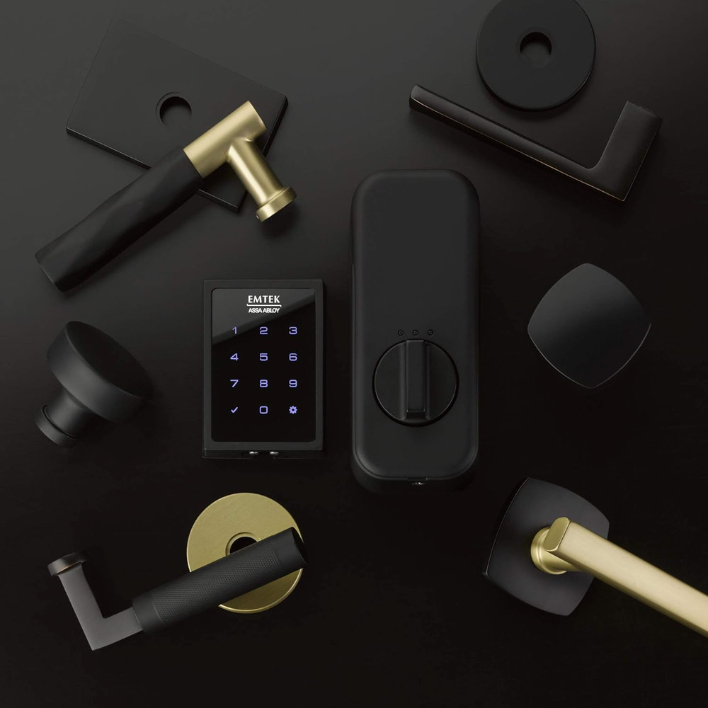 Empowered Motorized Touchscreen Keypad Smart Deadbolt - Connected by August, Oil