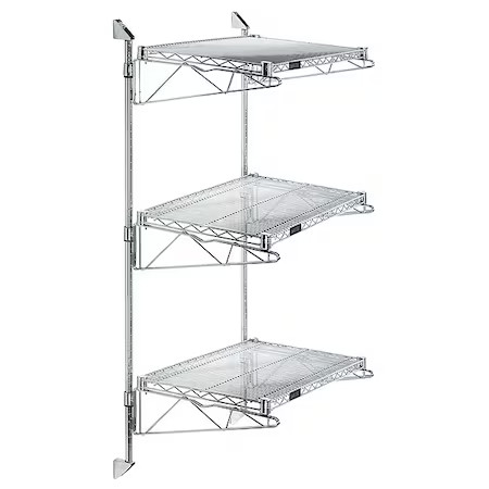 QUANTUM STORAGE SYSTEMS WC54-CB2448C Wire Cantilever, 24 in Overall Depth