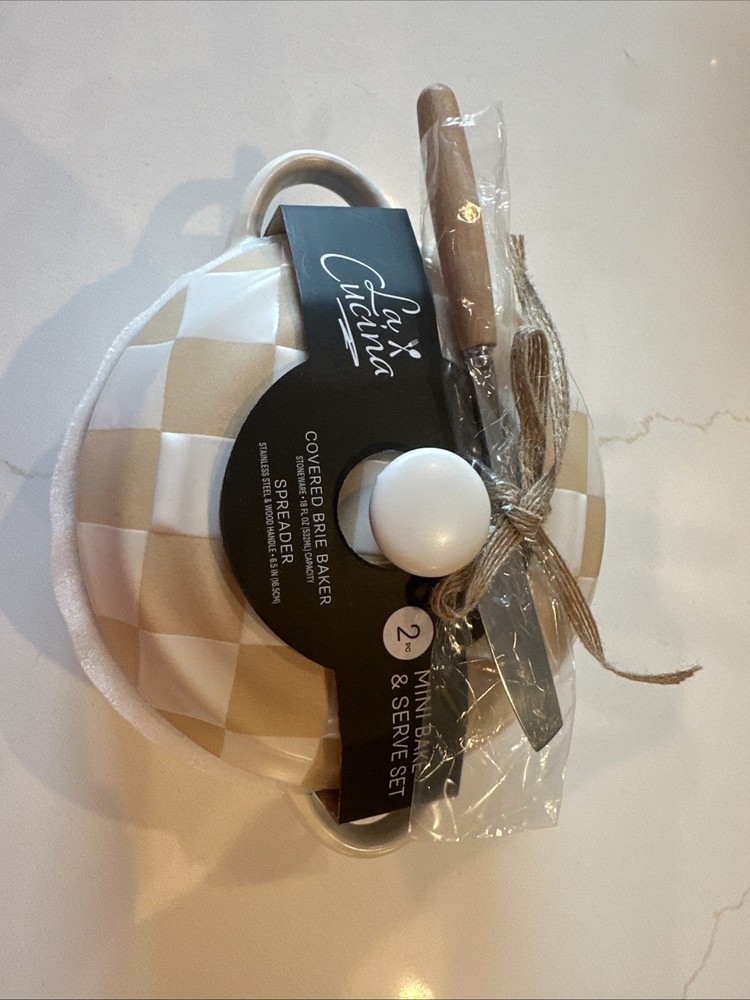 La Cucina Covered Brie Baker 2 Pc Set