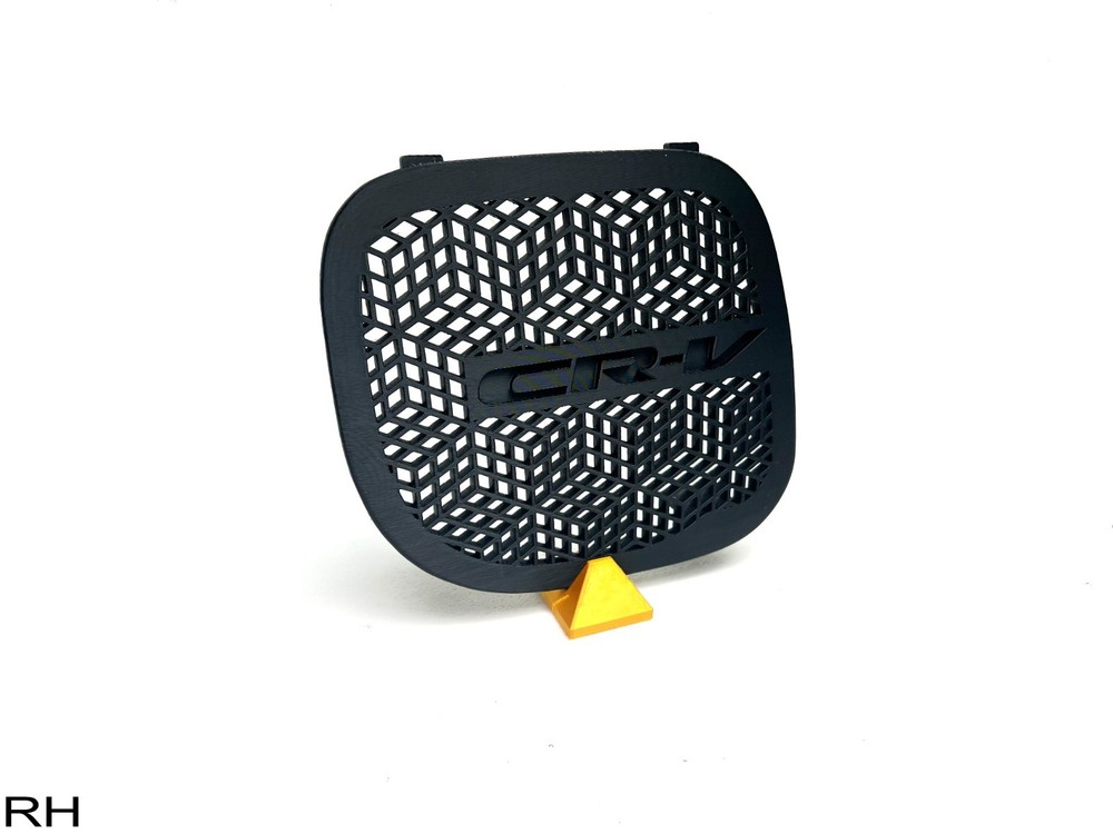 97-01 CR-V Front Speaker Covers - 3D printed - BLACK - PAIR