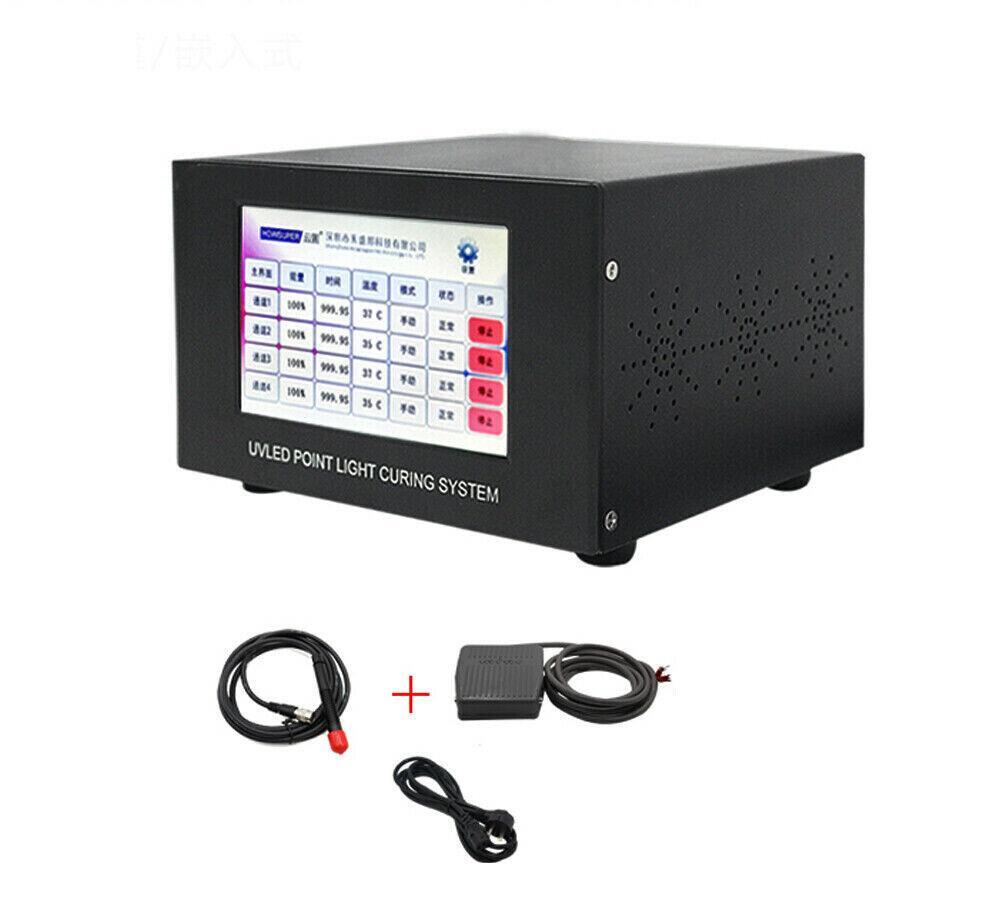 Touch Panel LED UV Point Light Source Curing Machine 365nm UV Curing Tool