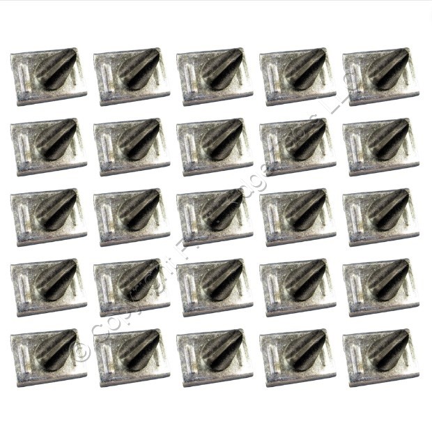 25 Multi-Track Steel Sliding Window Ventilation Lock Devices Surface-Fixed