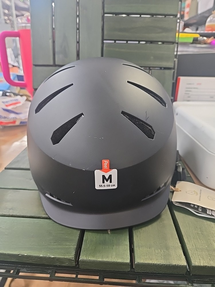 BERN Hendrix MIPS A Helmet, Rotational Impact Protection, Matte Black - Medium-