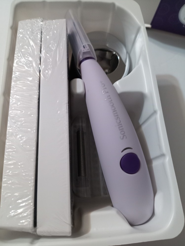 NEW Michael Todd Beauty Sonicsmooth Pro+ Dermaplaning System LED Open Box