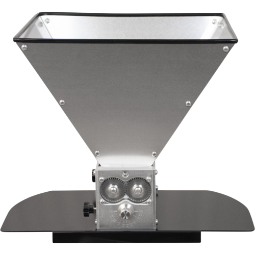 Mighty Mill 3 Roller Grain Mill | Stainless Steel Knurled Rollers | Adjustable G