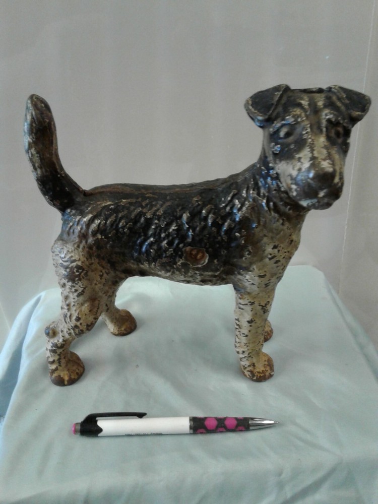 Cast Iron Dog, Doorstop, 