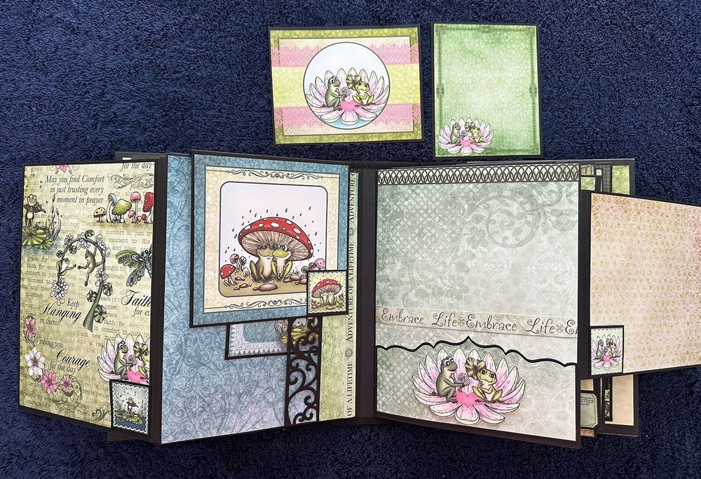Heartfelt Creations Album Using Winking Frog Collection