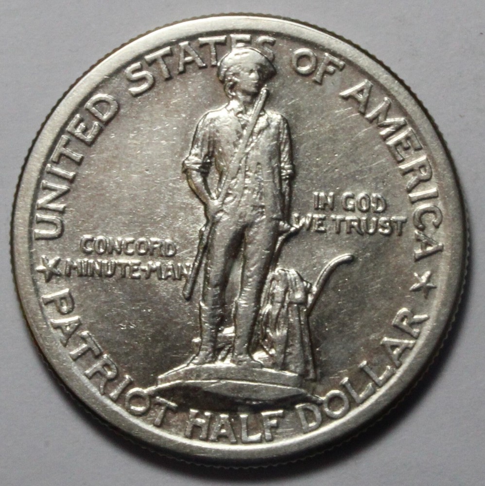 1925 Lexington Commemorative Half Dollar UM398