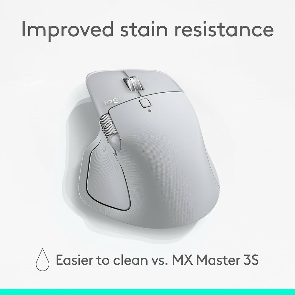 Logitech MX Master 4, Ergonomic Wireless Mouse with Advanced Performance Haptic