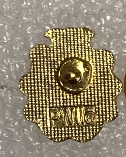 Marked PWII Ladybug Lapel Pin Small Size