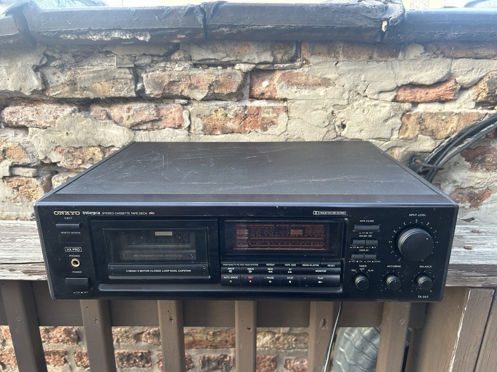 onkyo integra cassette deck TA-207