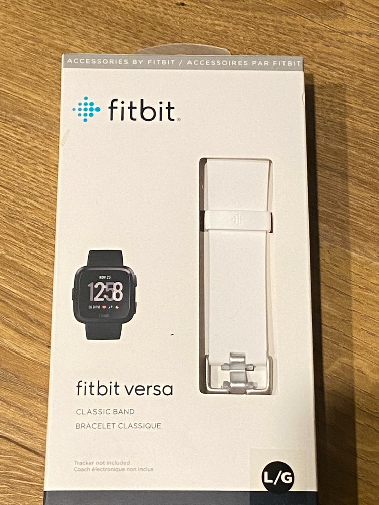 Fitbit Versa Band White Brand New in Box