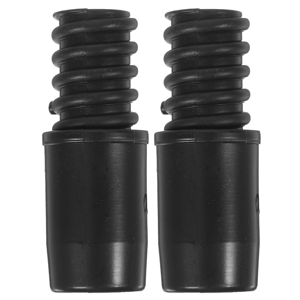 2PCS Commercial Broom Handle End Adapter Threaded Tips Sweeping Broom Handle
