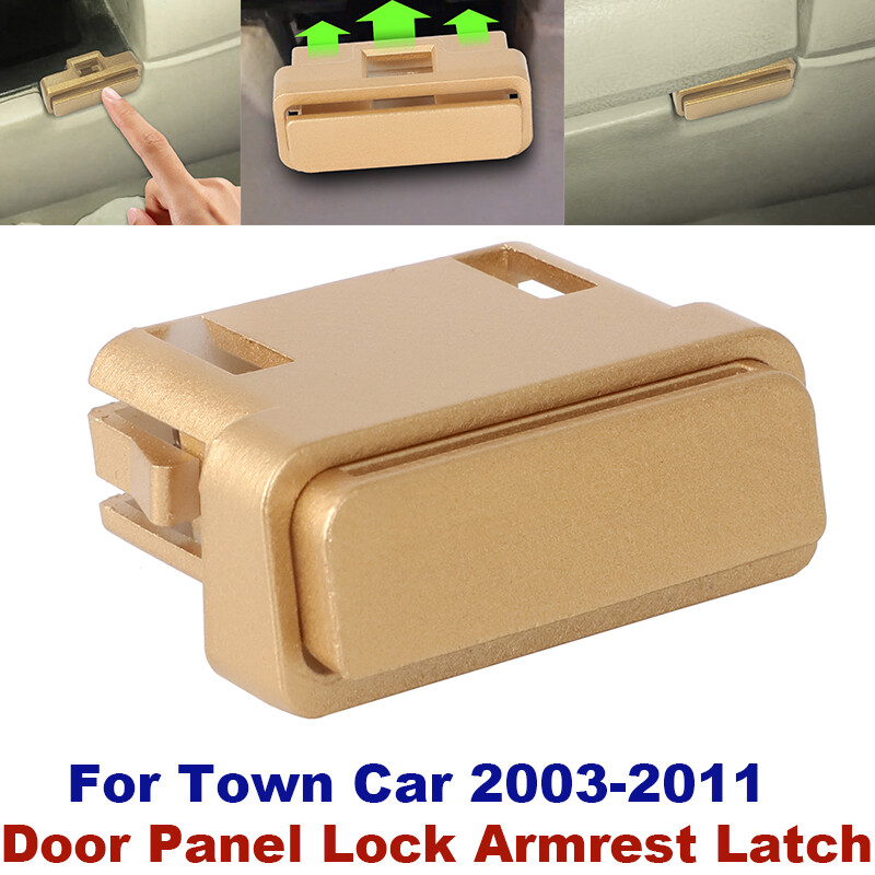 Door Panel Lock Armrest Compartment Latch For 2003-2011 Lincoln Town Car