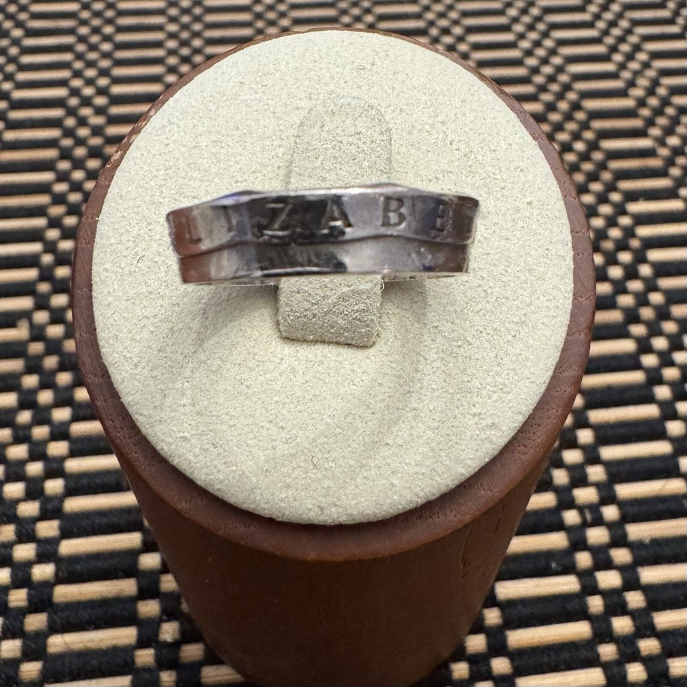 Handcrafted Twenty Pence Coin Ring Size 6 1/2