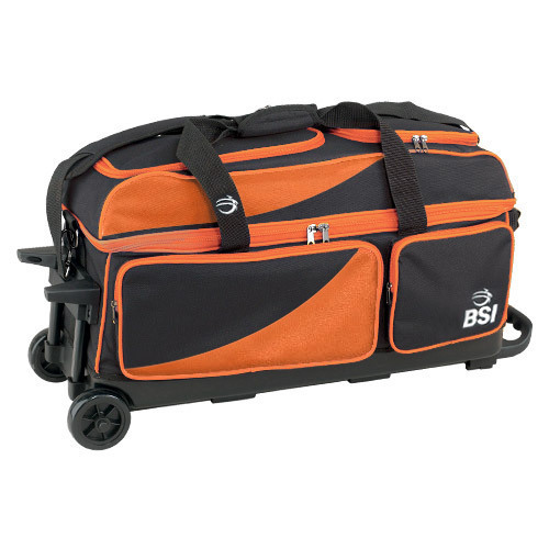 BSI Dash 3 Ball Roller Bowling Bag Orange
