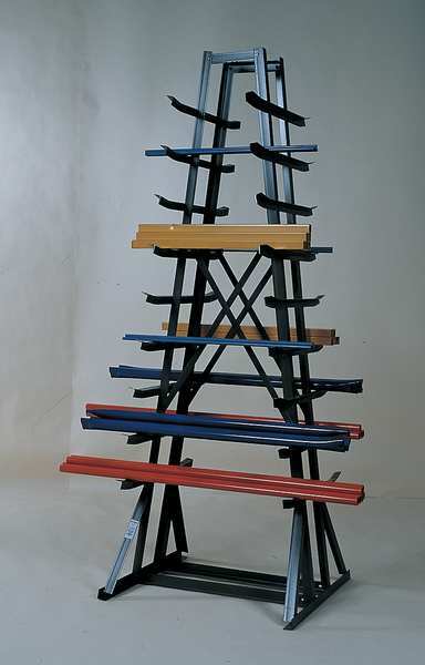NEW! Jarke Horizontal Storage Rack, 9 Arms, 84Inx7ft!!
