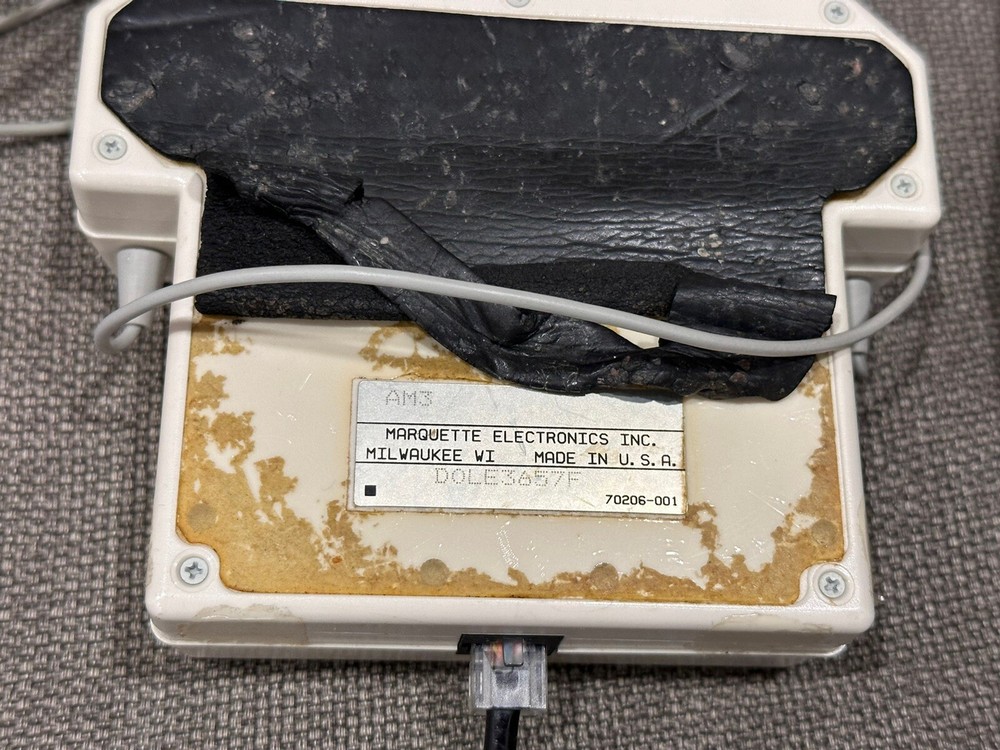 GE Marquette Electronics MAC AM-3 EKG Acquisition Module with Leads