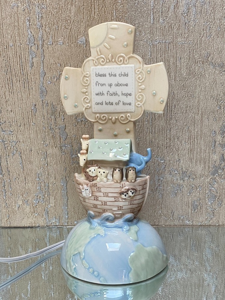 Porcelain Blessings Noah's Ark Night Light
