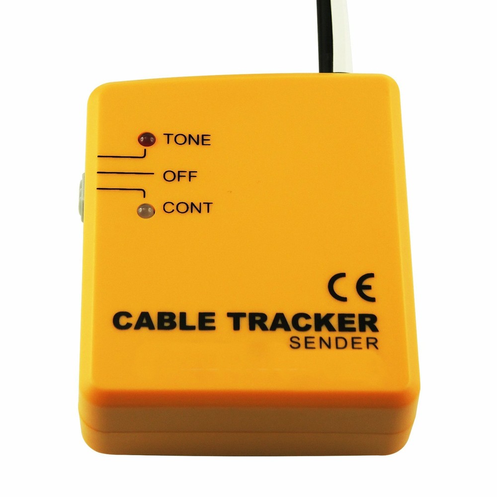 Portable Cable Wire Tracker Network Phone Line Tracer Tester Kit Tone Continuity