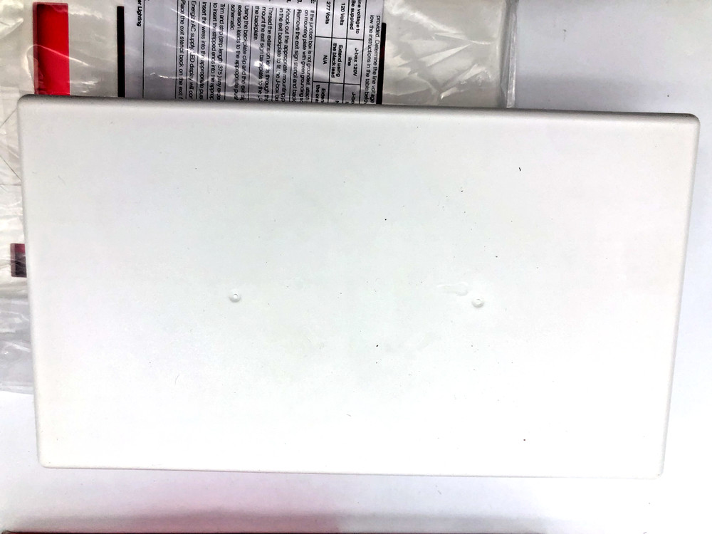 Cooper Lighting LPX70RWH Exit/Emergency Lighting Self-Powered LED Exit Sign