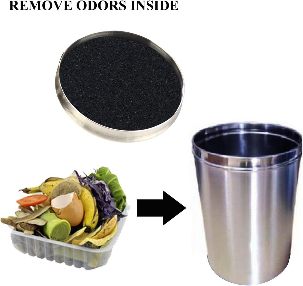 7.25inch Kitchen Compost Bin Charcoal Filter Replacements, Compost Pail Repla...