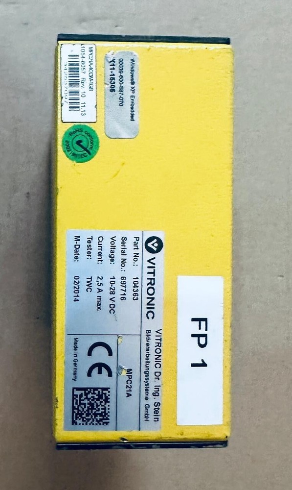 VITRONIC MICROSPACE® MPC21A fanless, energy-efficient mini-industrial computer