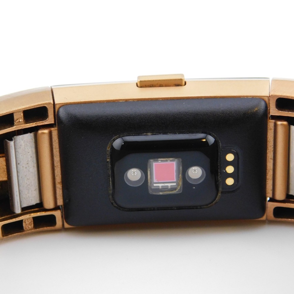 Fitbit FB407 Mesh Band Digital Unisex Watch Untested.