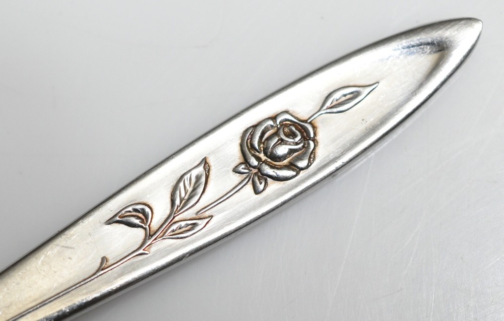 Oneida Community Stainless MY ROSE Flatware- Dinner Spoon