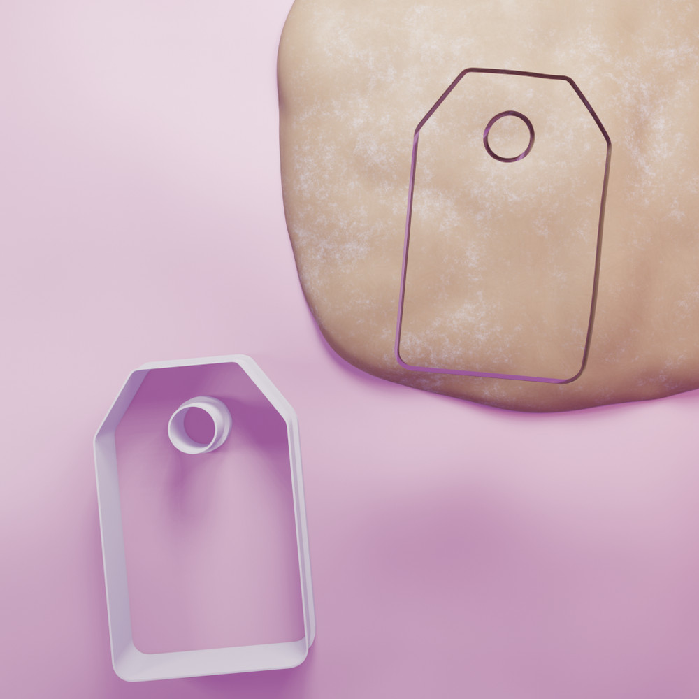 Gift Tag cookie cutter