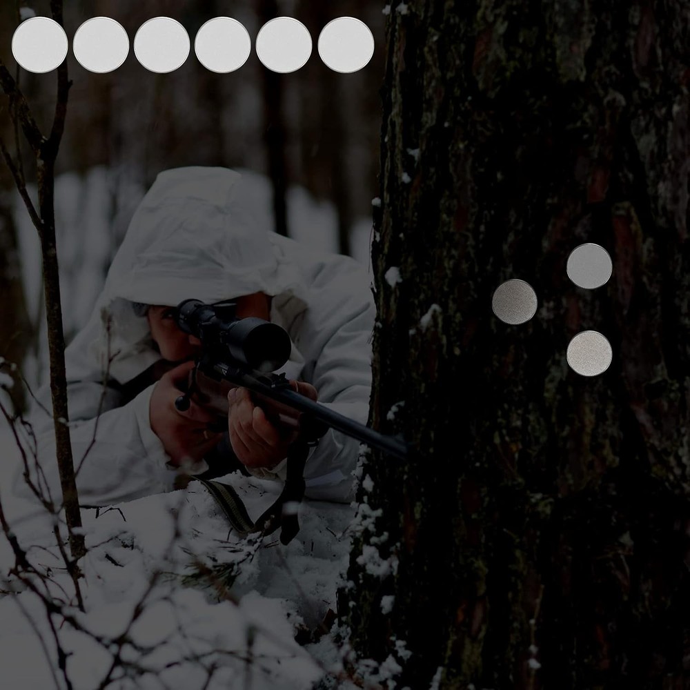 Epakh 200 Pack Reflective Tacks Trail Marking White