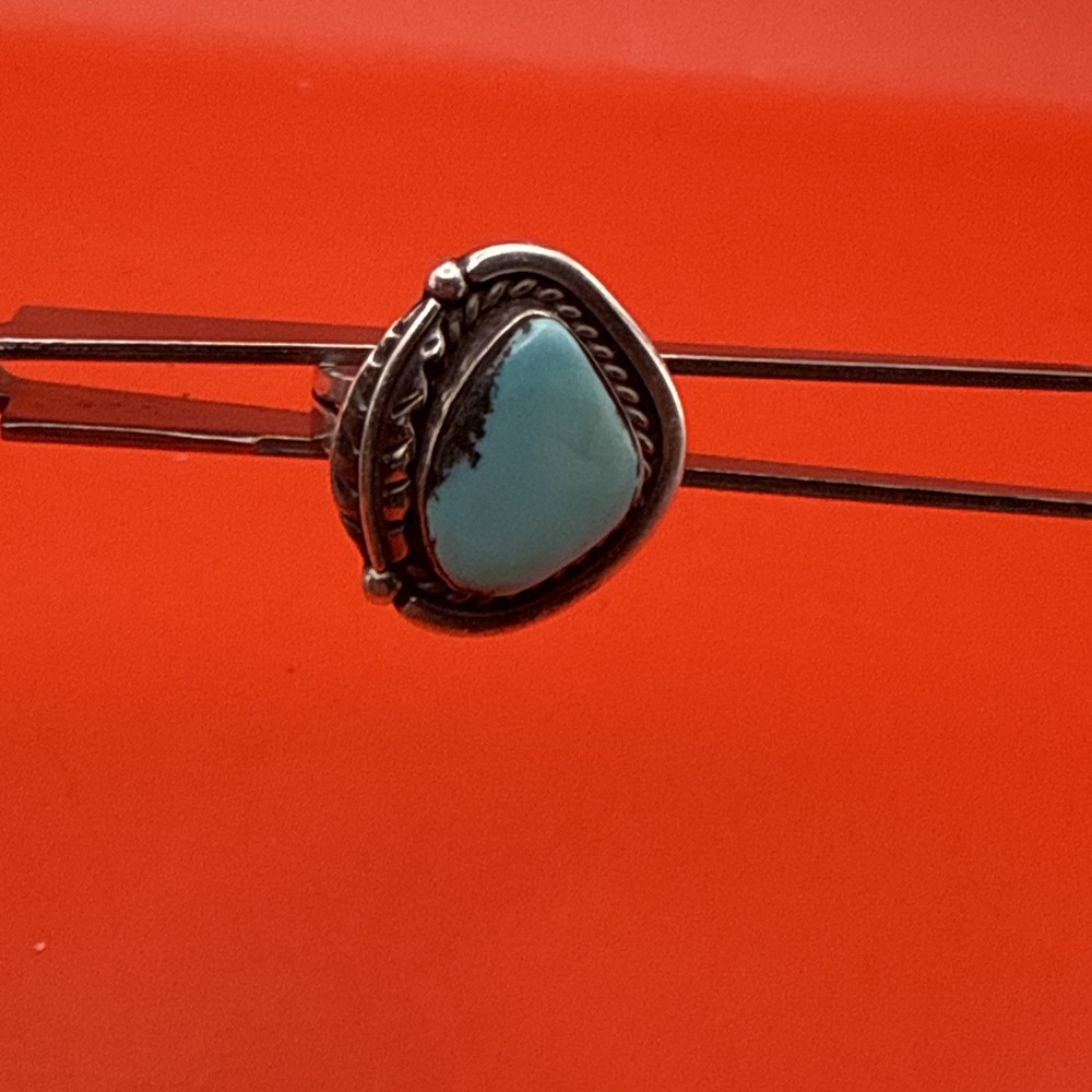 Native American Sterling silver ring with turquoise