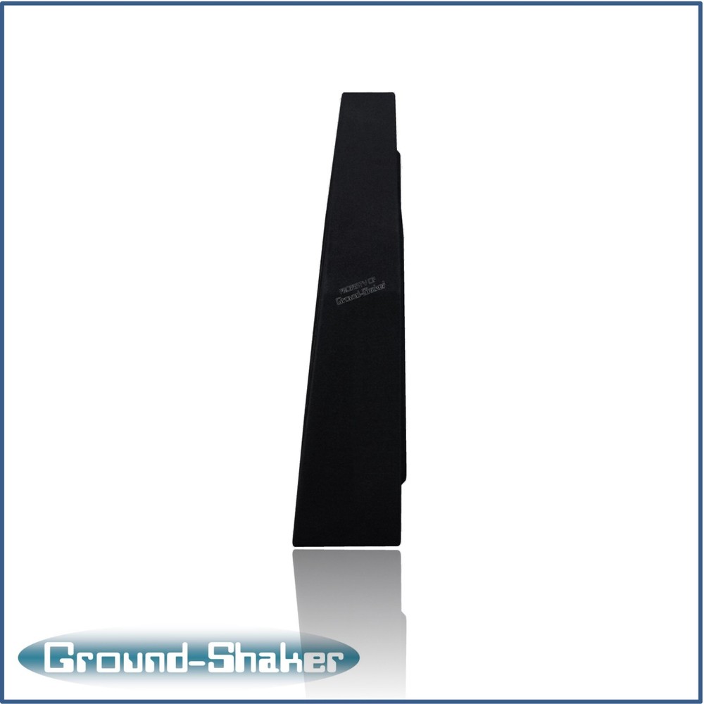 10" Triple Sealed Shallow Mount Sub Box Slim Speaker Box Subwoofer Enclosure