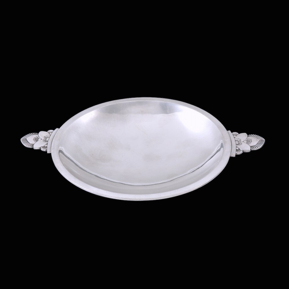 Georg Jensen. Sterling Silver Cactus Dish / Bowl - #629A.