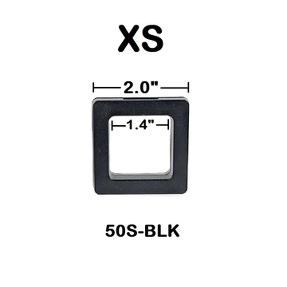 5x Transparent 3D Floating Frame Display Stands Holder Frames 5 Different Sizes