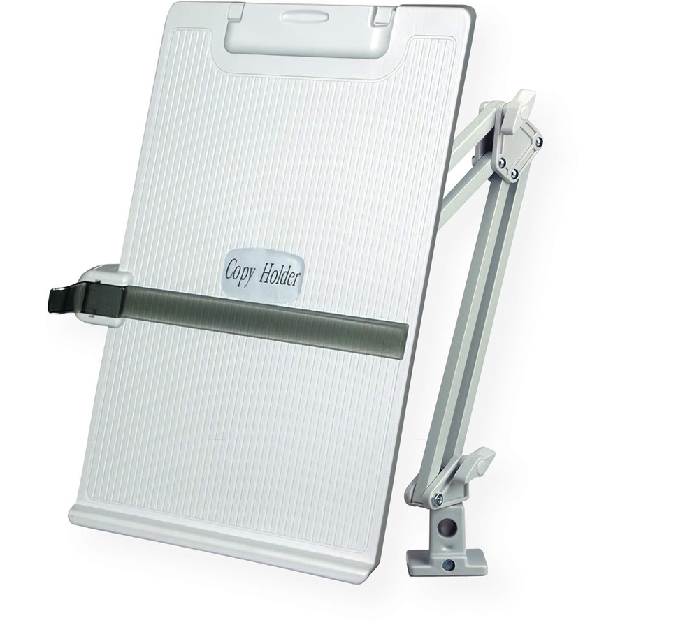 Aidata CH012A Metal Arm Copy Holder, Adjustable Viewing Angles, Flexible Meta...