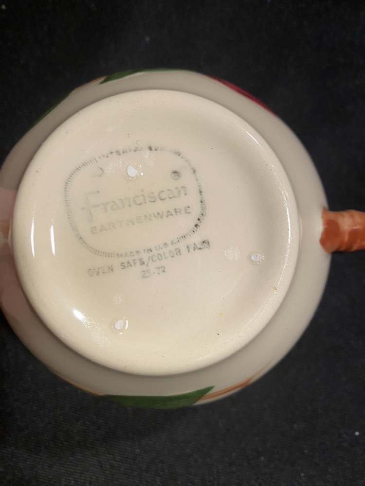 Franciscan Apple Sugar Bowl