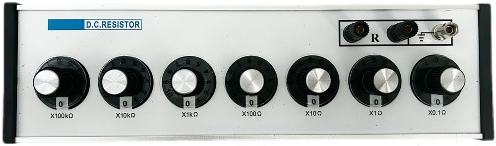 Decade Resistance Box 7 Dials DC Resistance Box with Max Value 1111111.0Ω