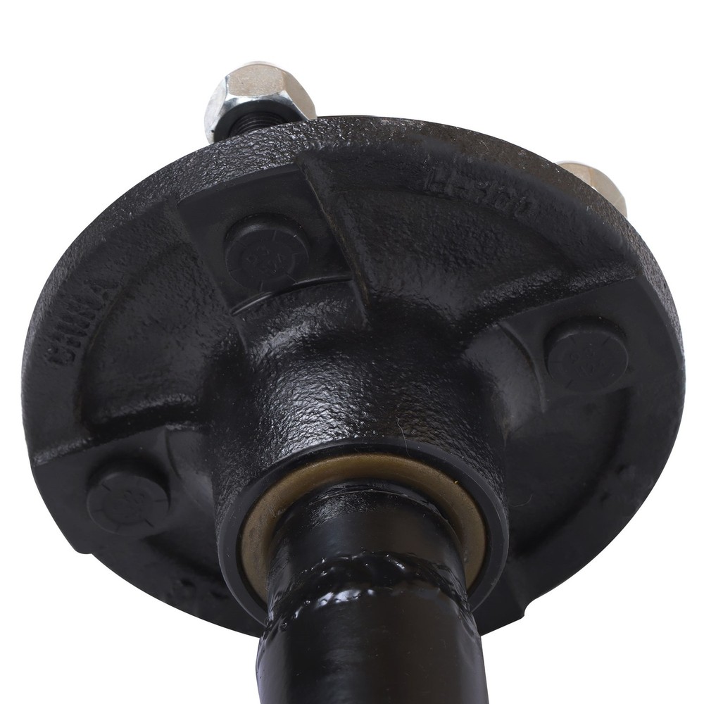 2K 2000lbs Trailer Axle 4 lug-4' 56.5' Hub Face 46.5' Spring Center w/ U-Bolt