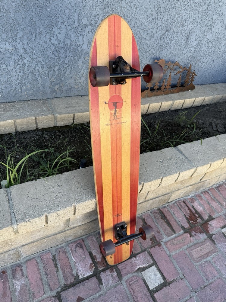 Robert August Surf One Skateboard Longboard 43.5" Orig.