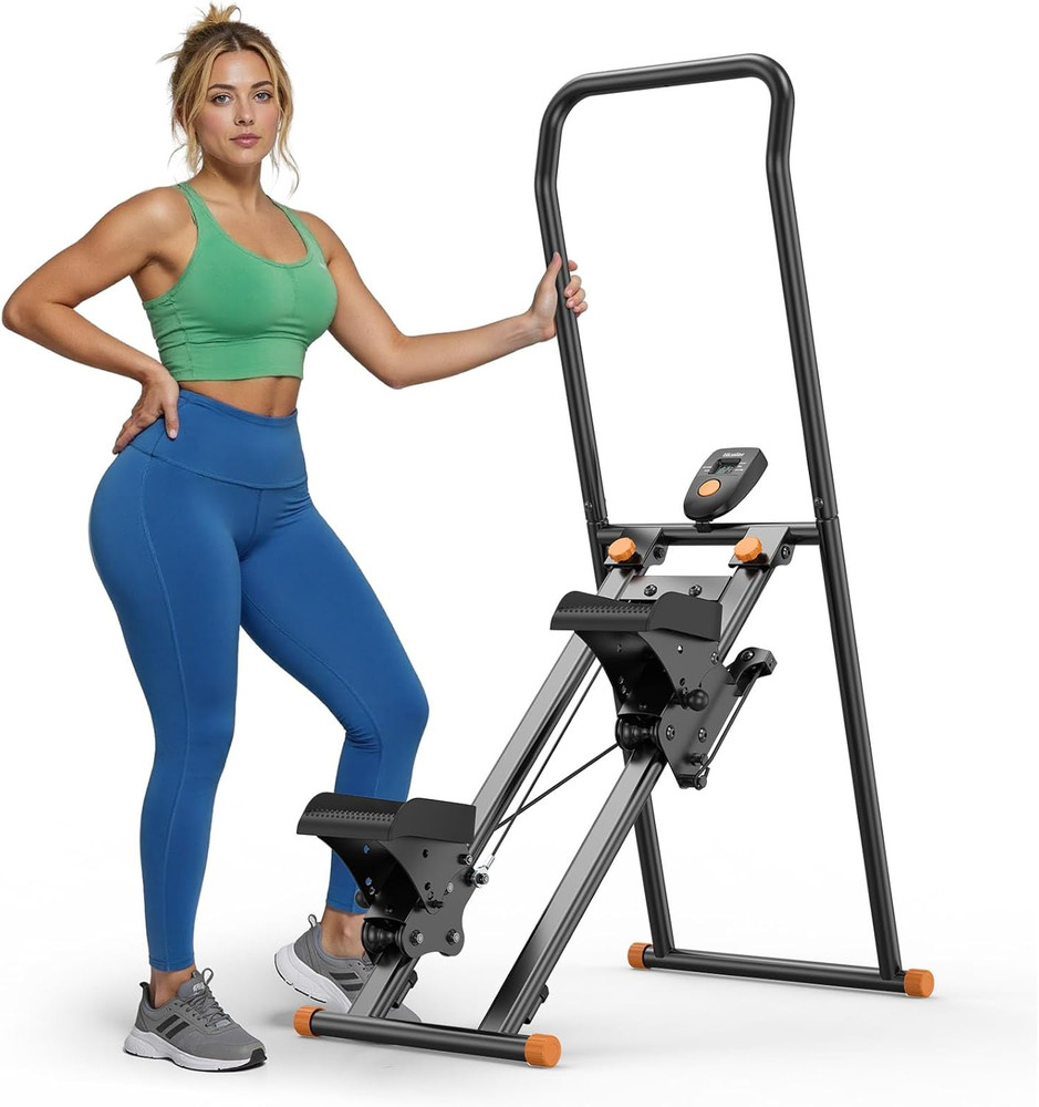 Steppers for Exercise at Home, Stair Stepper with Handlebar, Stair Climber, Stai