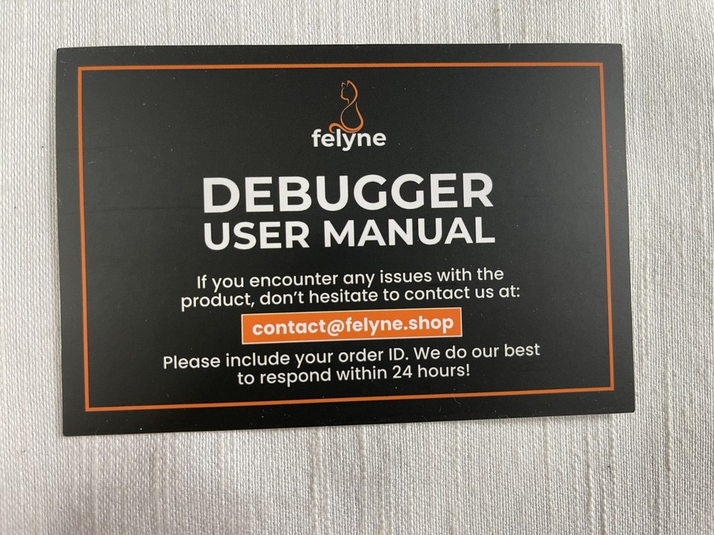 Felyne Black Debugger LED Light Strong Suction Rechargeable Spider Catcher